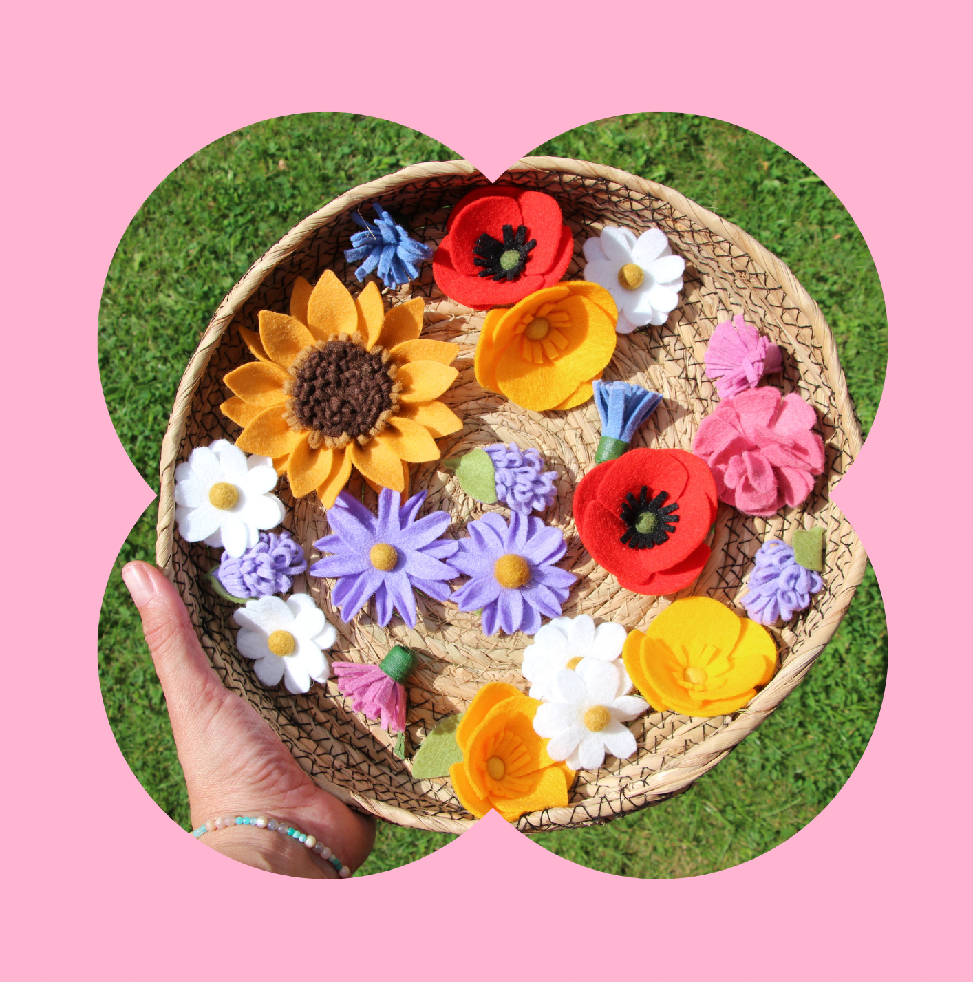 Workshop Vilten bloemen